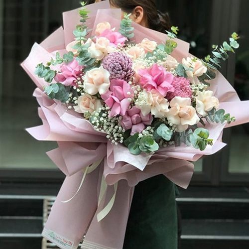 bo hoa tuoi dep   hb90