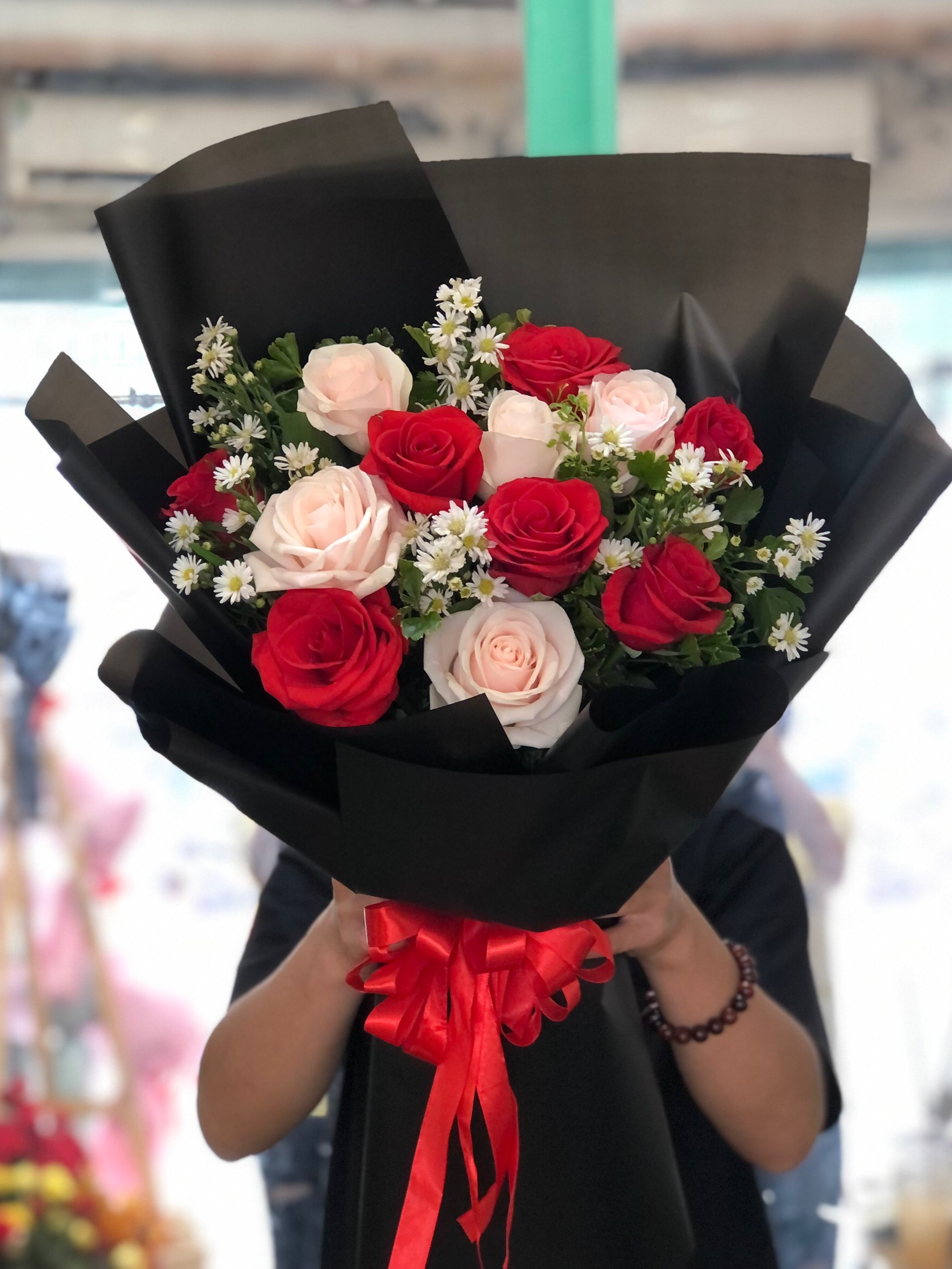 bo hoa hong muoi phan ven muoi