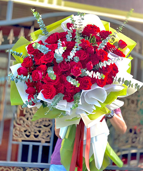 bo hoa khung lo tang bo   hb161