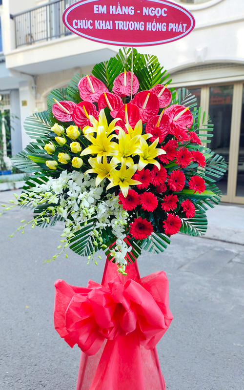 ke hoa chuc mung khai truong   hkt303