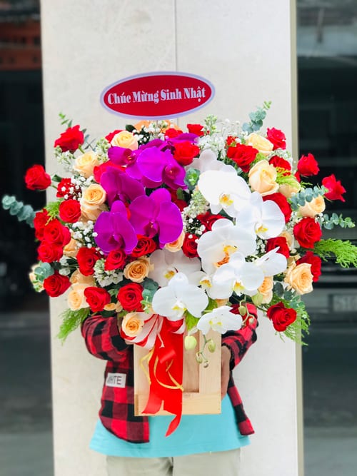 lang hoa hong ket hop   sn090