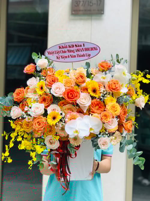 lang hoa sinh nhat sang trong   sn085